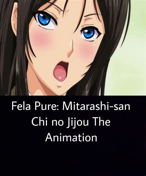 fela pure: mitarashi-san chi no jijou - the animation|Mitarai Noboru